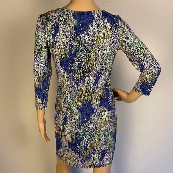 NEW BCBGMAXAZRIA PRINTED MINI DRESS - Picture 5 of 6